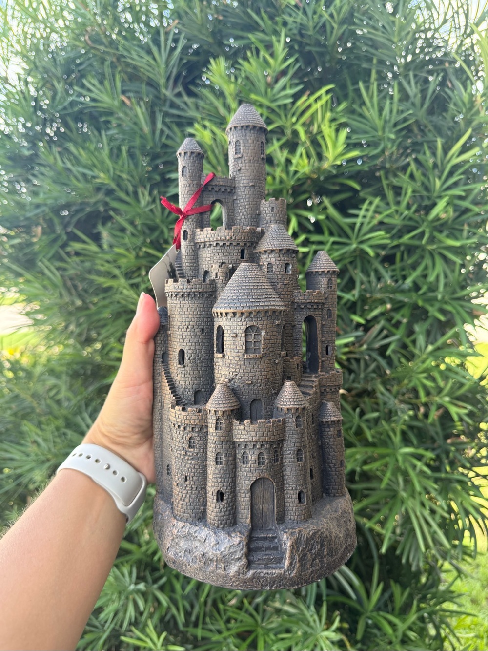 Hosley Smoking Castle Tower Incense Burner